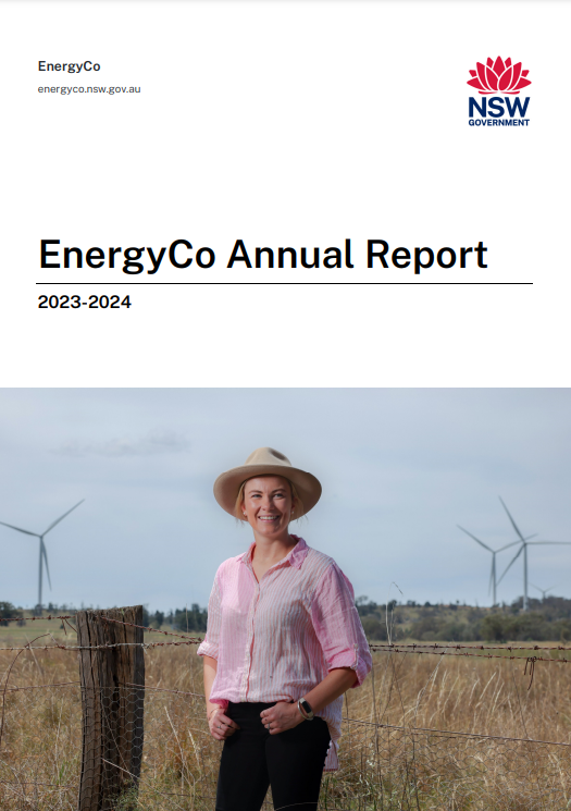 EnergyCo Annual Report cover