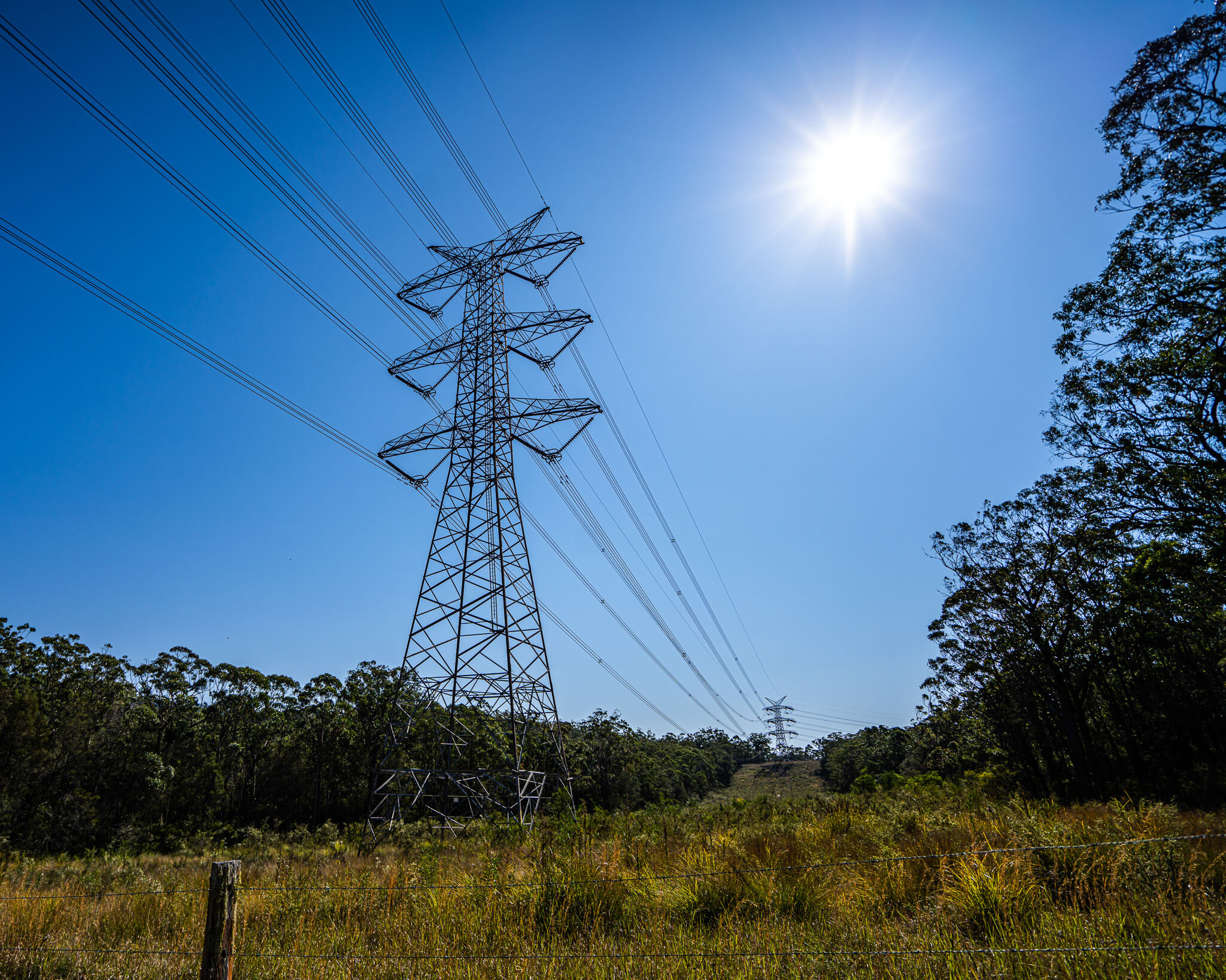 Transmission tower Hunter